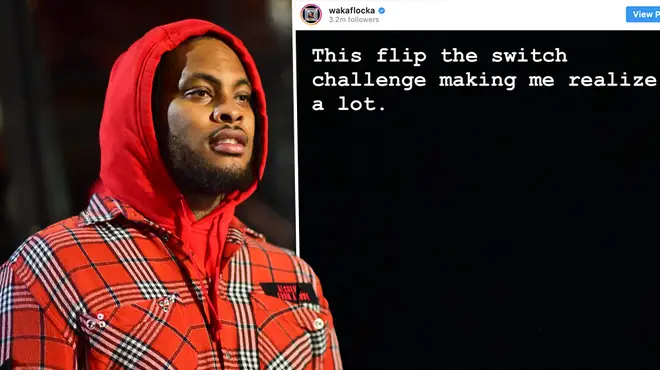 Waka Flocka Flame slams the FlipTheSwitch challenge