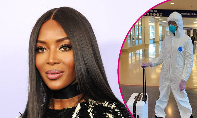 Naomi Campbell defends her coronavirus protection outfit after "stupid" claims