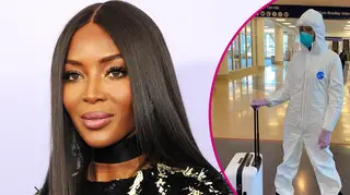 Naomi Campbell defends her coronavirus protection outfit after "stupid" claims