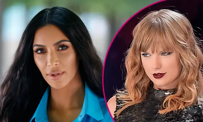 Kim Kardashian and Taylor Swift 'react' to leaked Kanye West 'Famous' video