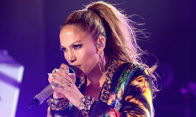 Jennifer Lopez performs onstage at the iHeartRadio Ultimate Pool Party presented by VISIT FLORIDA at Fontainebleau's BleauLive at Fontainebleau Miami Beach on June 28, 2014 in Miami Beach, Florida.