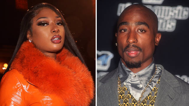 Megan Thee Stallion compares herself to Tupac