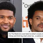 Usher clapped back at The Weeknd after he said he stole his sound.