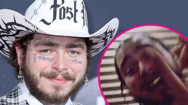 Post Malone's face before his tattoos uncovered in new video