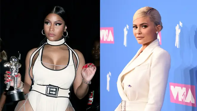 Nicki Minaj & Kylie Jenner At The 2018 VMAs