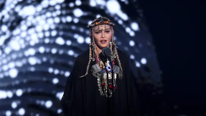 Madonna's tribute to Aretha Franklin at the MTV VMAs