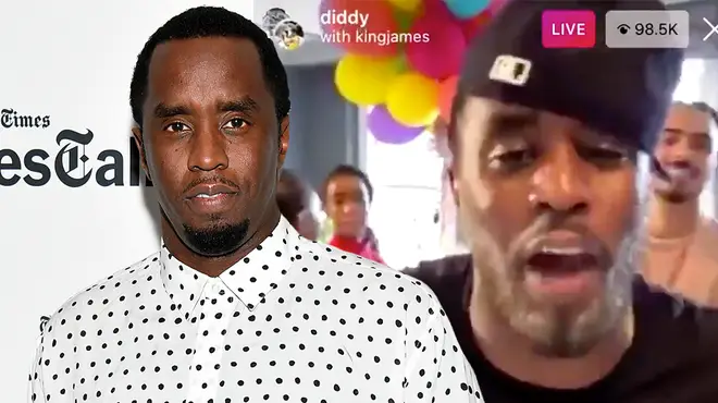 Diddy raises money on IG Live for coronavirus relief