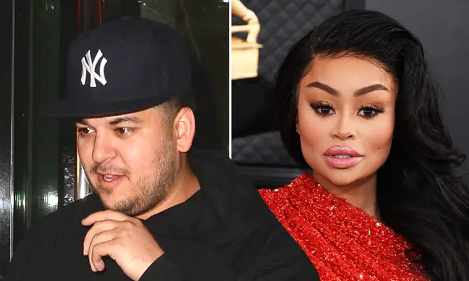 Rob Kardashian claims ex Blac Chyna threatened him with a gun.