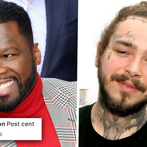 50 Cent turns into Post Malone with hilarious meme