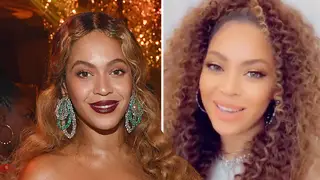 Beyonce performed a surprise rendition of 'When You Wish Upon A Star'.