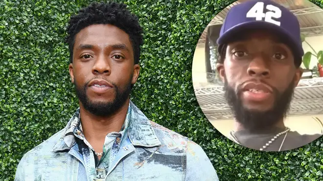 Chadwick Boseman reveals his new appearance on Instagram