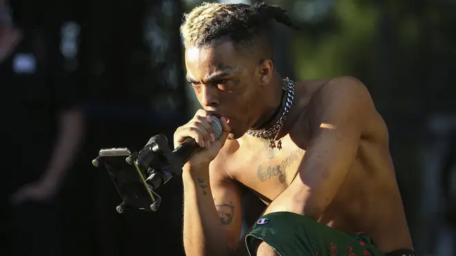 XXXTentacion performs during the second day of the Rolling Loud Festival in downtown Miami on Saturday, May 6, 2017.