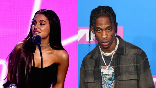 Ariana Grande and Travis Scott