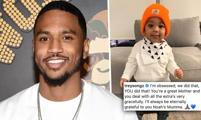 Trey Songz reveals his baby mama for the first time ever