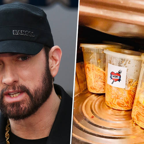 Eminem gives healthcare workers 'Mom's Spaghetti'