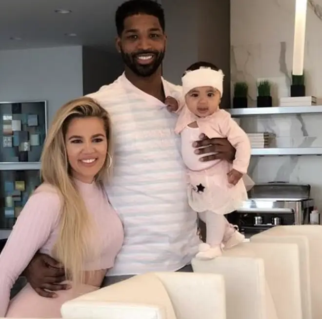 Khloe and Tristan share two-year-old daughter True, who was born in April 2018.