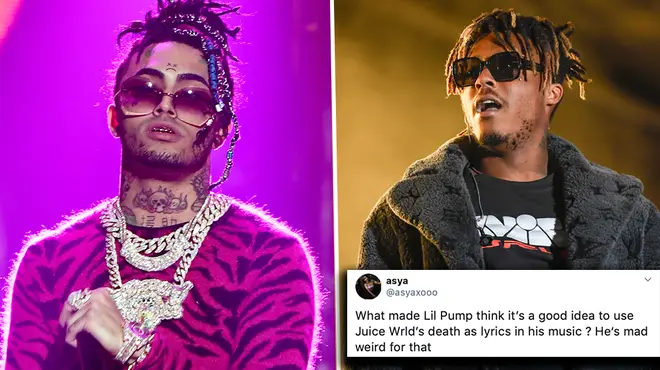 Lil Pump slammed after name-dropping Juice WRLD in "disrespectful" song lyrics
