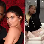 Kylie and Travis spotted together in the beauty mogul's TikTok video