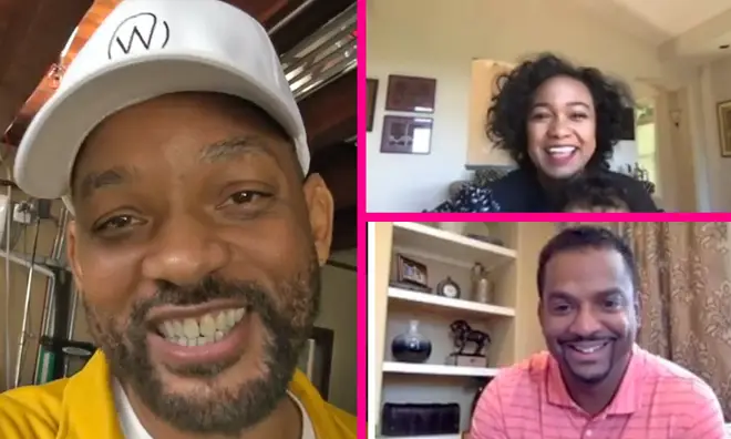Will Smith reunites Fresh Prince of Bel-Air cast