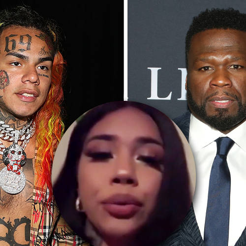 Sara Molina reveals 50 Cent helped Tekashi 6ix9ine "hide money" during IG Live rant