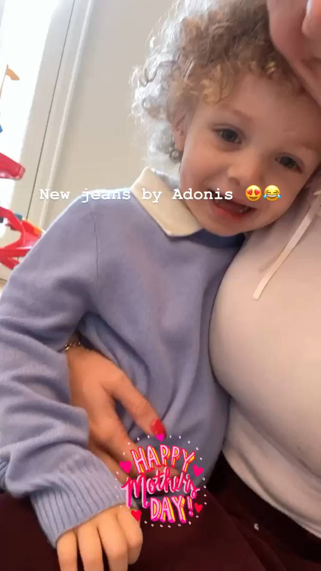 Drake's son Adonis is 2 years old