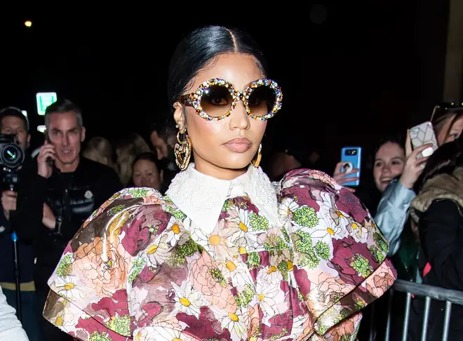 Nicki Minaj has claimed her first ever number one on the Billboard Chart