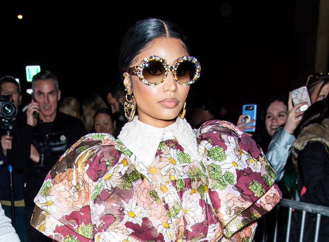 Nicki Minaj has claimed her first ever number one on the Billboard Chart