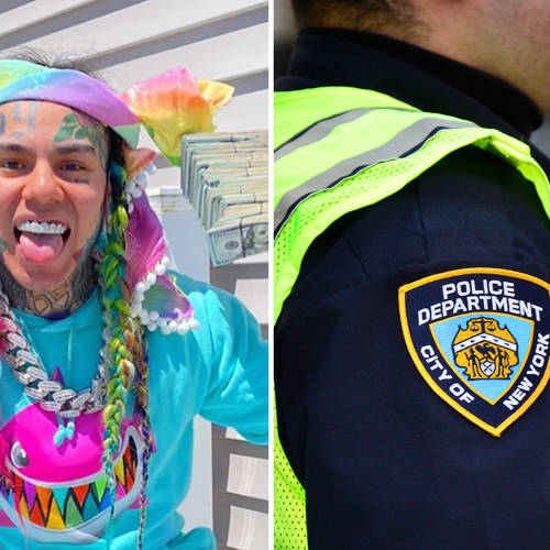 Tekashi 6ix9ine followed - and then unfollowed - the PYPD on Instagram.
