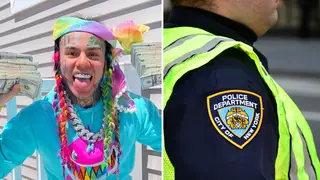 Tekashi 6ix9ine followed - and then unfollowed - the PYPD on Instagram.