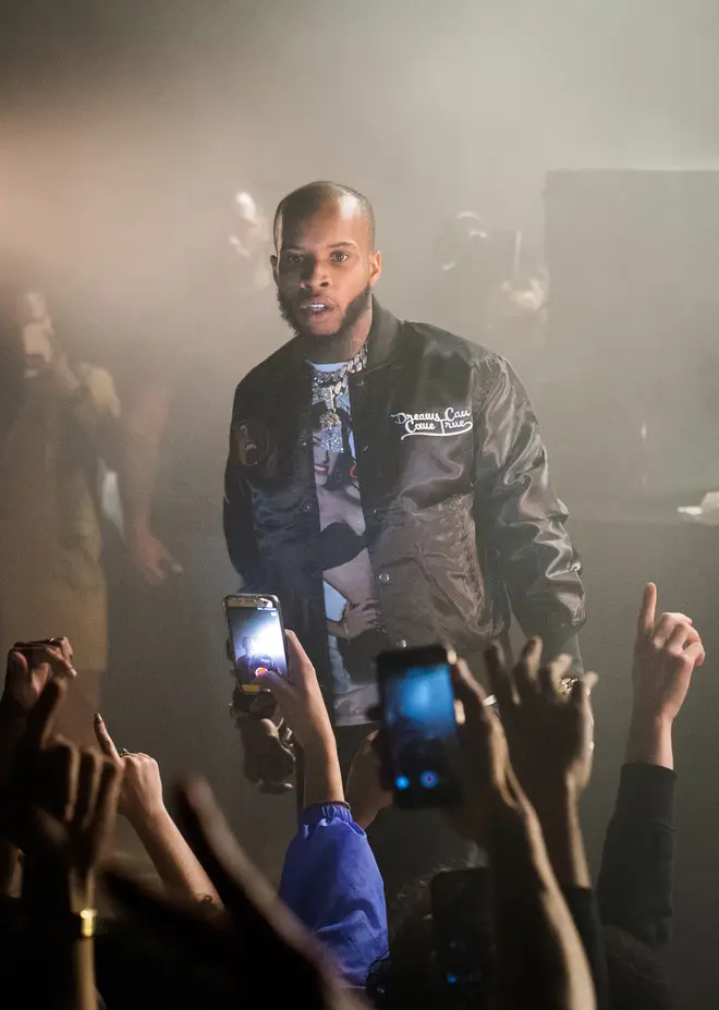 Tory Lanez had no hair back in March 2018