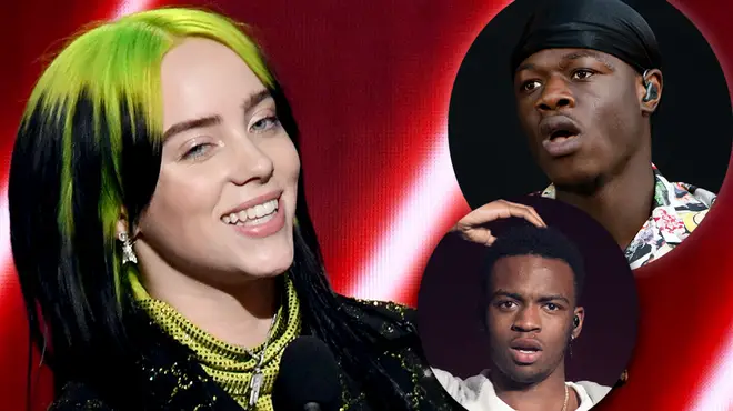 Billie Eilish reveals her favourite J Hus and Not3s songs