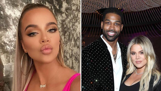 Khloe Kardashian has responded to rumours that she's pregnant with Tristan Thompon's baby.