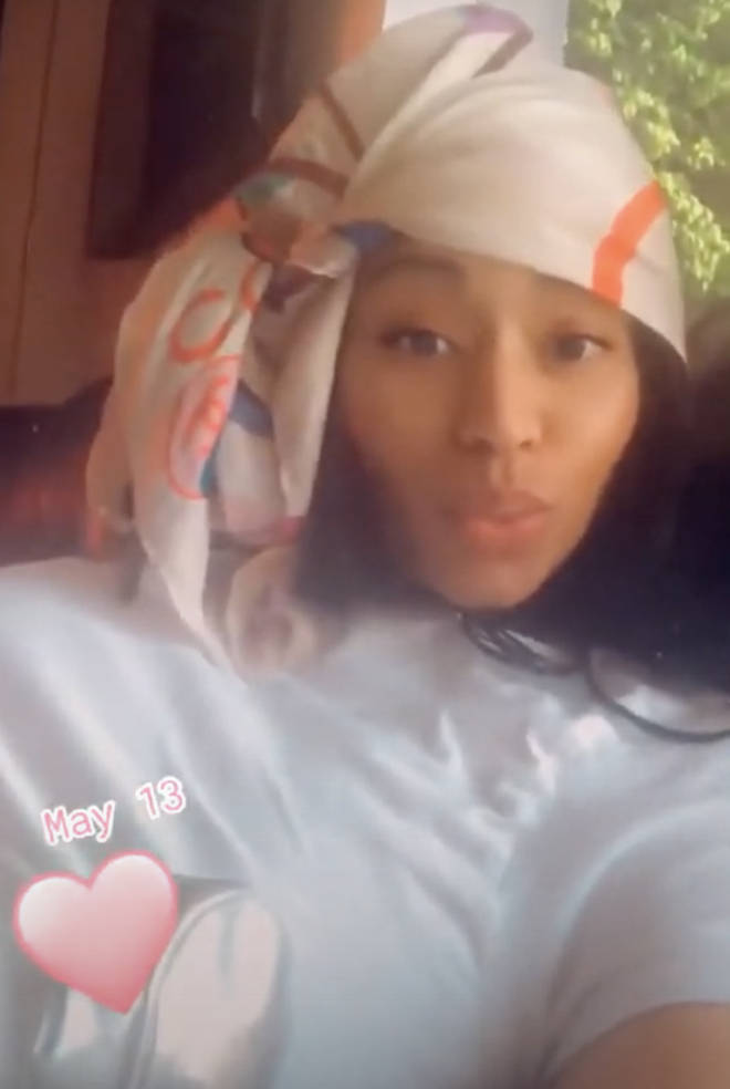 Nicki Minaj's fans spotted what appeared to be a 'baby bump' in her latest video on Instagram.