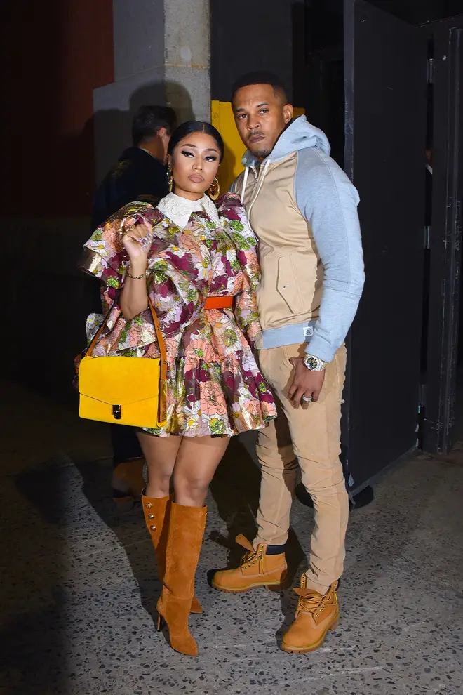 Minaj married her childhood sweetheart Kenneth 'Zoo' Petty last October after just over a year of dating.