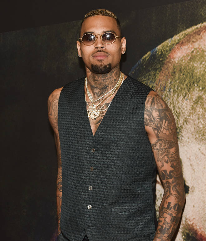 The real Chris Brown (pictured) is known for his beard, sharp dressing and accessorising.