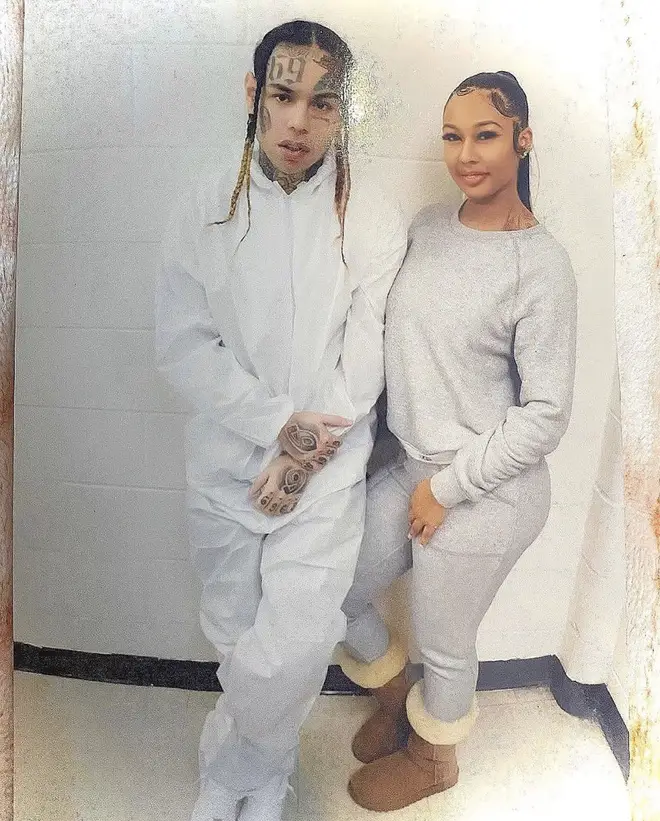 Tekashi 6ix9ine's girlfriend Jade - also known as 'OhSoYouJade' - visited the rapper while he was in jail.