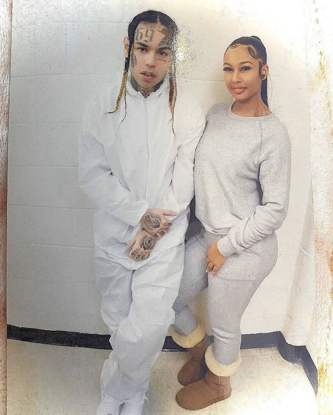Tekashi 6ix9ine's girlfriend Jade - also known as 'OhSoYouJade' - visited the rapper while he was in jail.