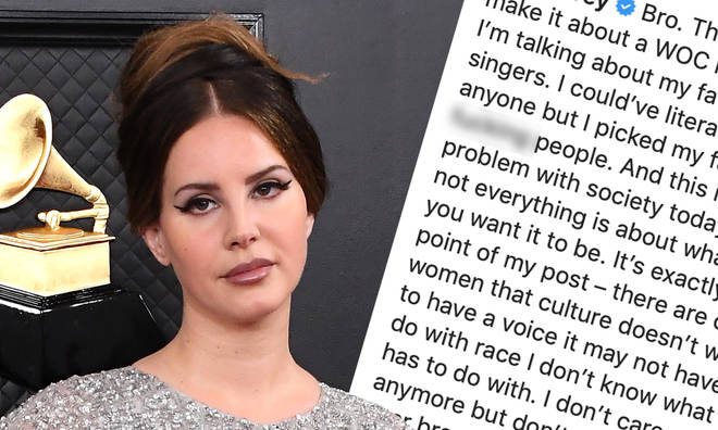 Lana Del Rey has clapped back at racism accusations after her 'tone deaf' rant sparked backlash.