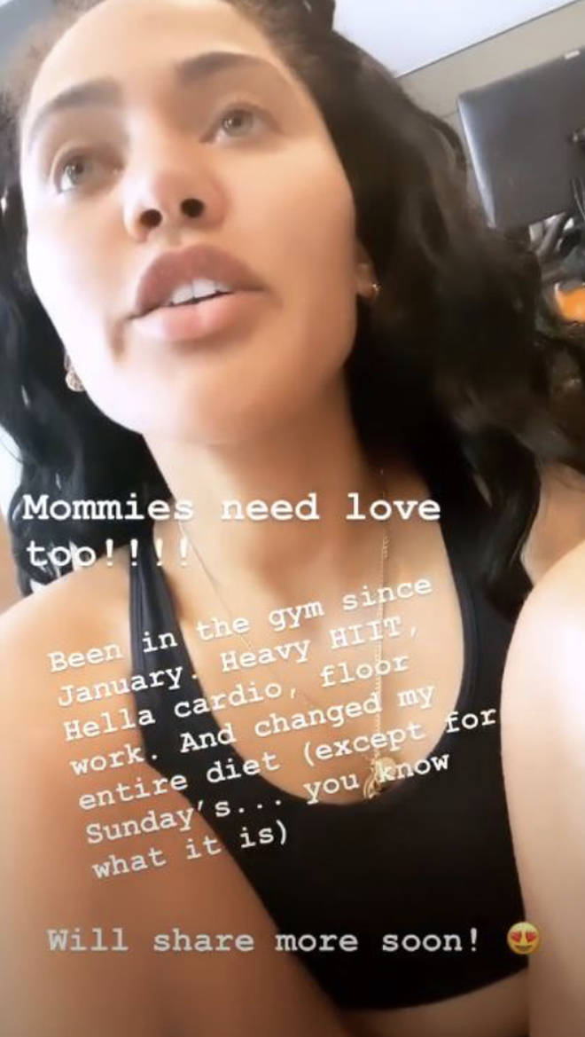 Ayesha Curry explains how she transformed her body on Instagram