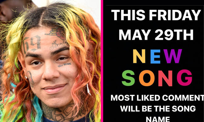 Tekashi 6ix9ine names new song 'Trollz' after most liked Instagram comment
