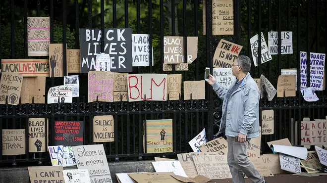 BLM messages are being said loud and clear across the world