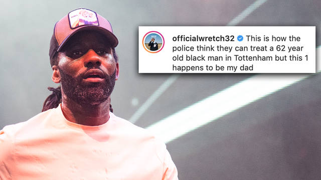 Wretch 32 has shared footage of his 62-year-old father being tasered by police