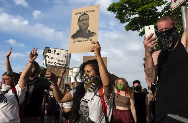 'I Can't Breathe' Protest Held After George Floyd Died In Police Custody In Minneapolis