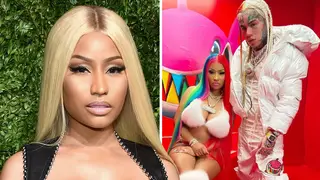 Nicki Minaj tweeted and deleted a response to the backlash she faced for working with Tekashi 6ix9ine.