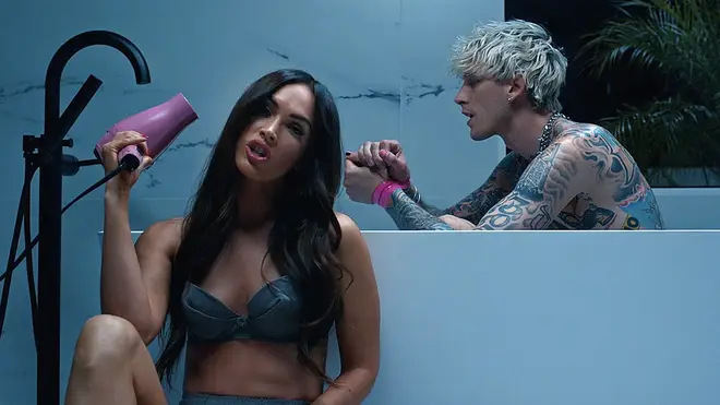 Megan starred in Machine Gun Kelly's music video for 'My Bloody Valentine'.