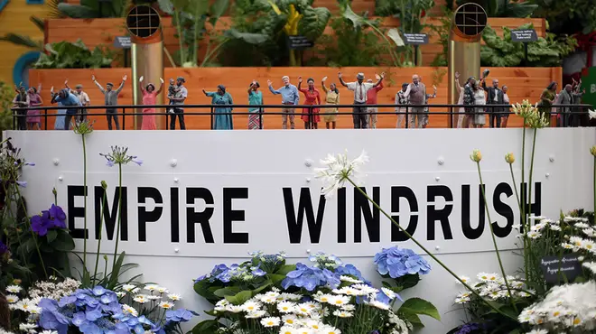 Empire Windrush arrived to help the UK rebuild itself from the World War