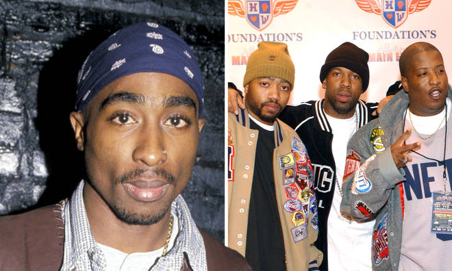 Tupac's fellow Outlawz members claimed they smoke the rapper's ashes after his death.