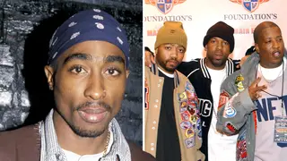 Tupac's fellow Outlawz members claimed they smoke the rapper's ashes after his death.