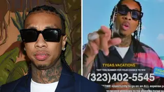 Tyga is giving away free vacations for those on the frontline.