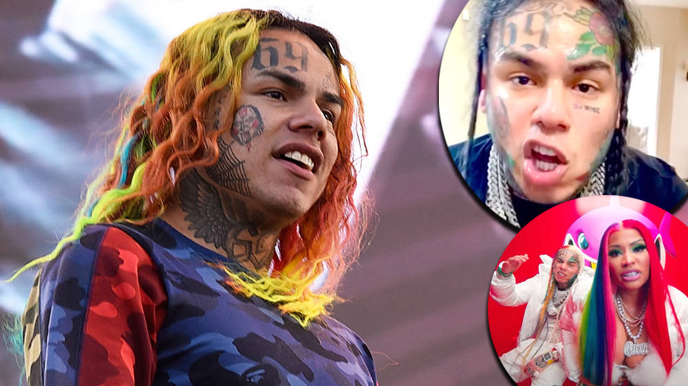 Tekashi 6ix9ine Hilariously Reacts As He Scores First Ever Number